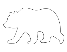Grizzly Bear Coloring Pdf, Free Vectors File